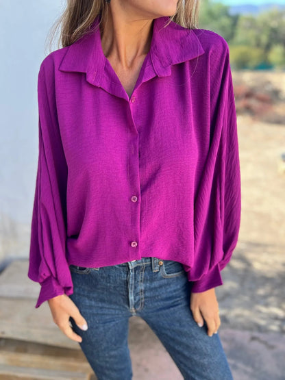 Chemise Femme Élégance Fluide